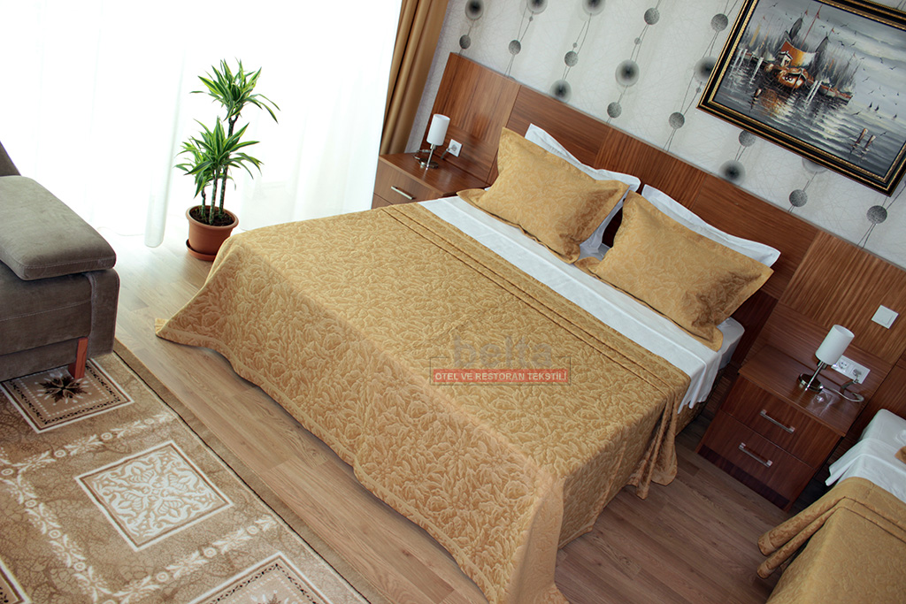 otel yatak örtüsü